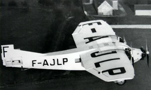 Farman F 301 (side view) aloft