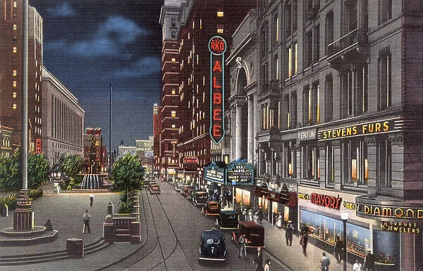 Fifth Street, Cincinnati, Ohio, USA