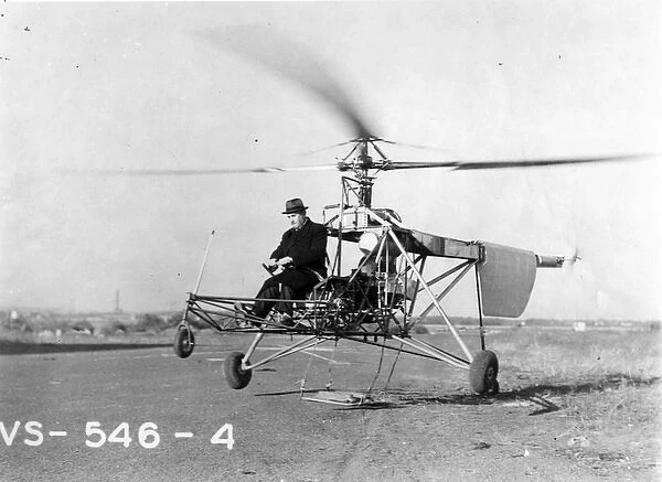The first flight of the Sikorsky VS-300 14 September 1939