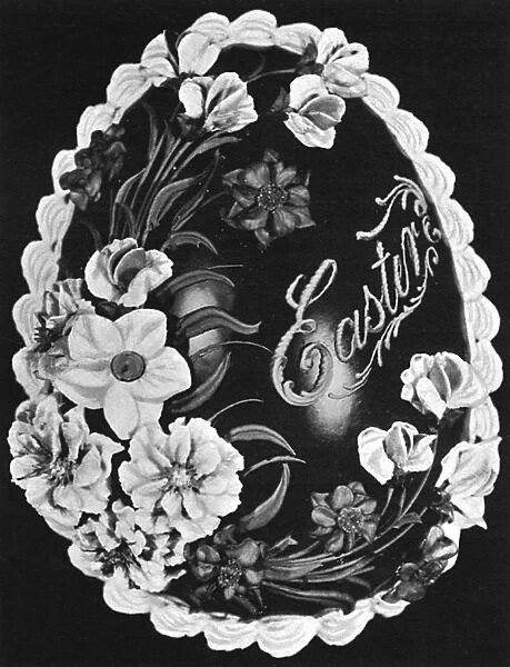 Floral Design for Chocolate Easter Egg