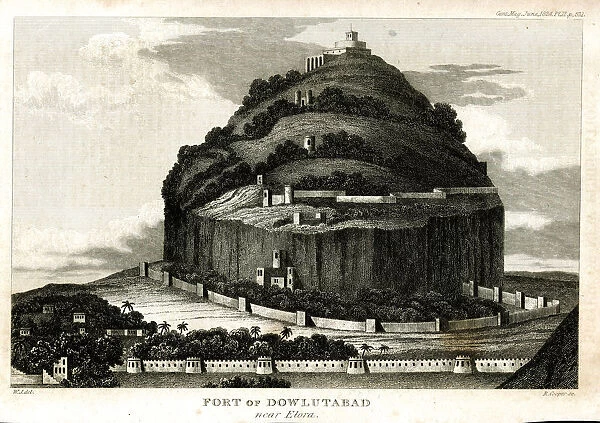 Fort of Dowlutabad near Elora, India