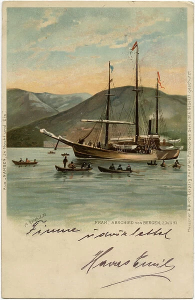 The Fram - the Steam Schooner of explorer Fridtjof Nansen