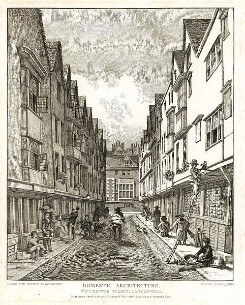 Gabled houses from the Interregnum (1650s)