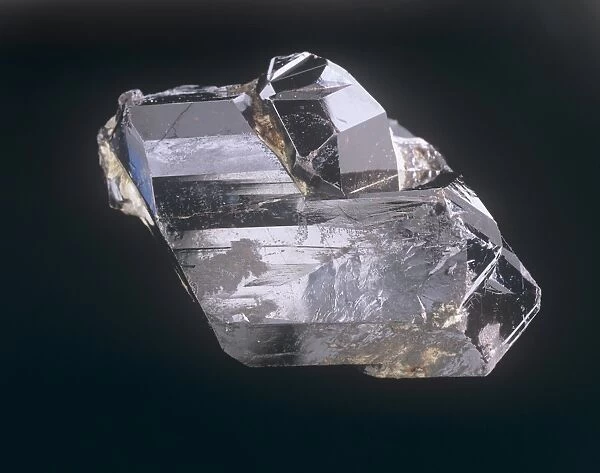 Galena. A specimen of the mineral galena (lead sulphide) which is a major