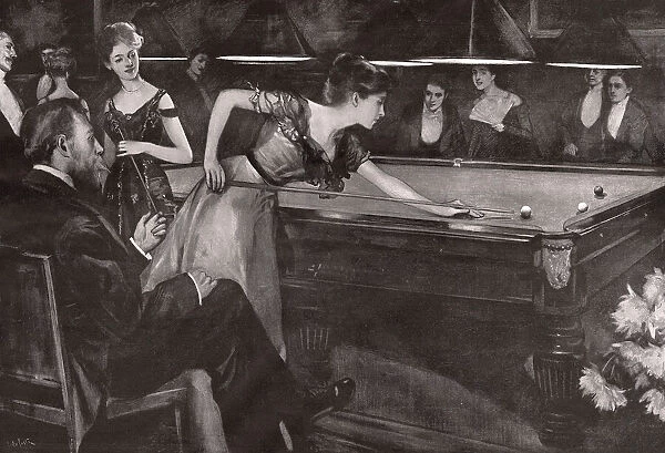 Game of Billiards 1901