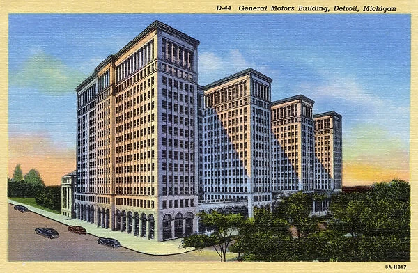 General Motors Building, Detroit, Michigan, USA
