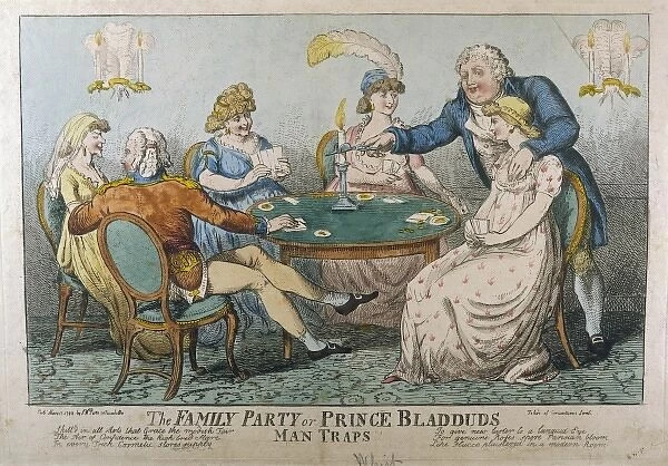 George IV Card Satire