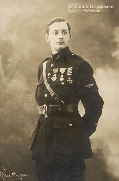Georges Guynemer, portrait. First World War Ace