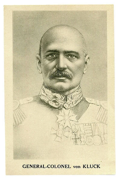 German Colonel-General von Kluck
