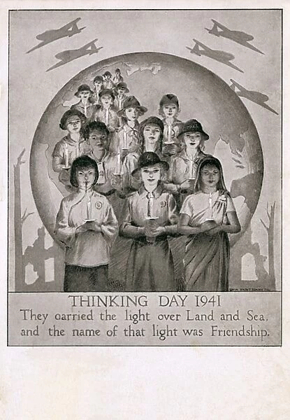 Girl Guides - 1941 - Thinking Day