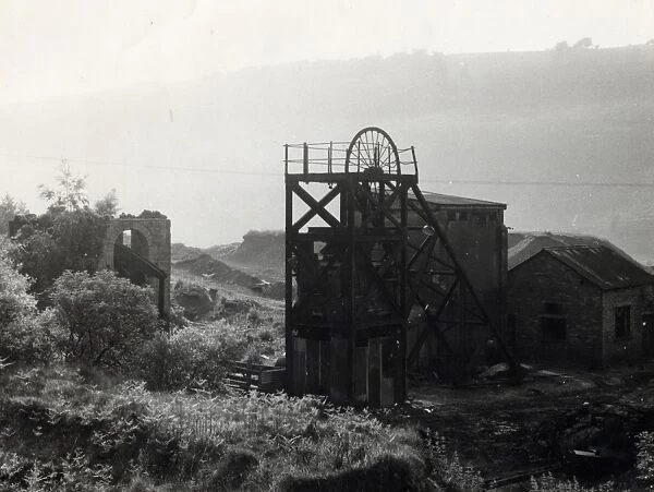 Glyn Pits Colliery, near Pontypool, Gwent, South Wales