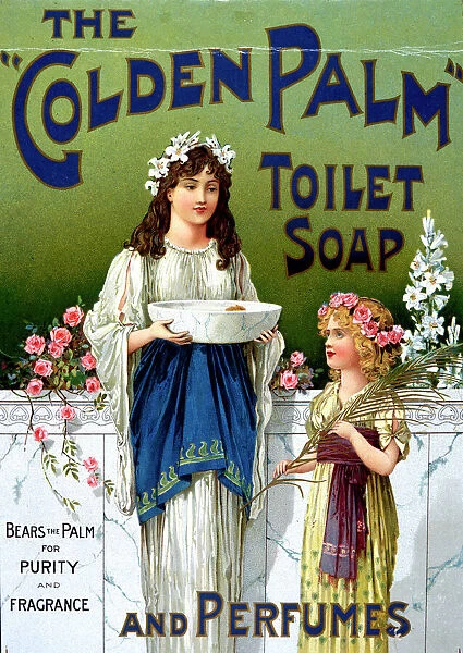 Golden Plam toilet soap advert