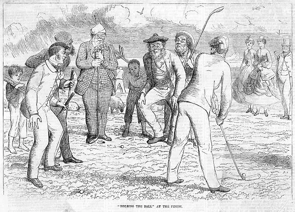 GOLF  /  HOLING OUT 1865