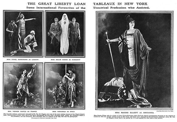 The Great Liberty Loan Tableaux in New York