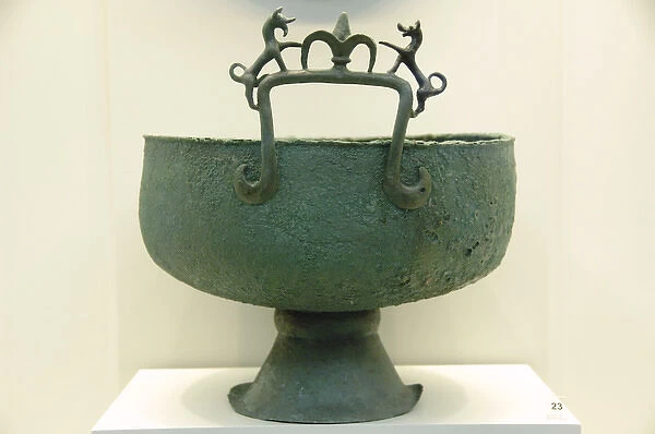 Greek Art. Archaic Period. 7th century BCE. Bronze bowl