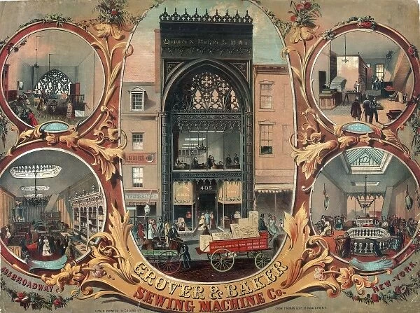 Grover & Banker Sewing Machine Co. 495 Broadway New York