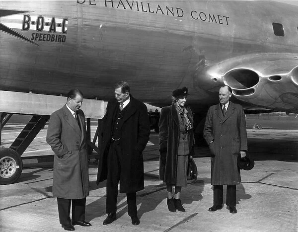 Halford, Lord and Lady Trenchard and de Havilland