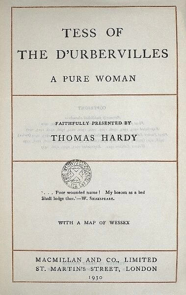 HARDY, Thomas (1840-1928)