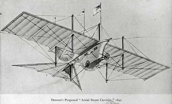Henson Aerial Steam Carriage