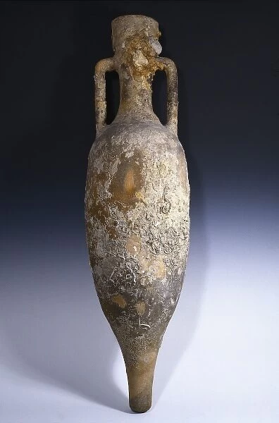 Hispano-Roman amphora used to carry oil, wine