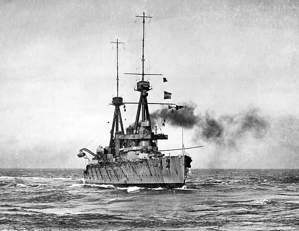 HMS Inflexible, British battlecruiser, WW1