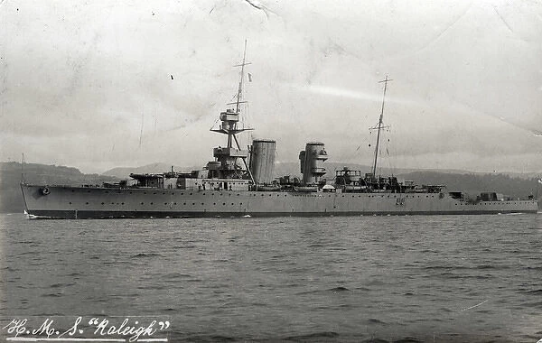 HMS Raleigh, British heavy cruiser