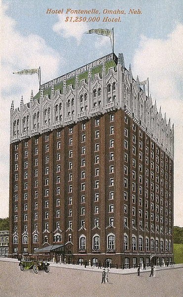 Hotel Fontenelle, Omaha, Nebraska, USA