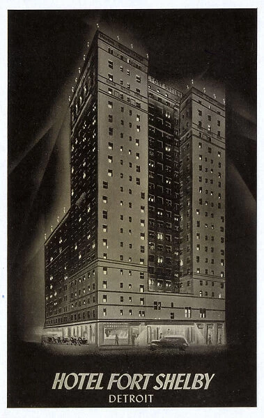 Hotel Fort Shelby, Detroit, Michigan, USA