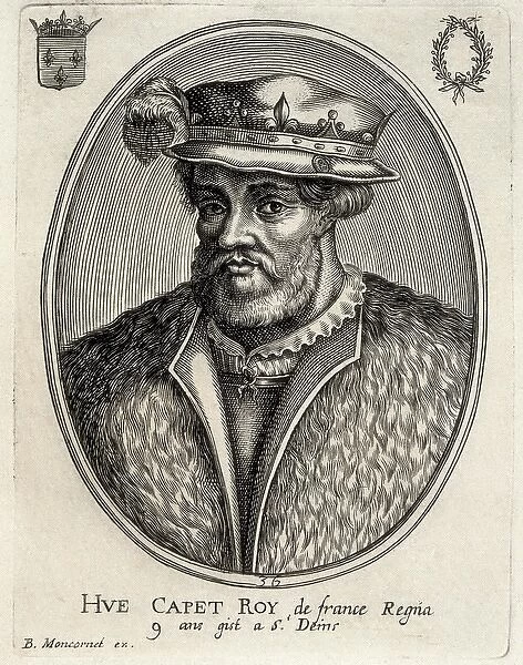 HUGH CAPET (941-996). First King of the Franks (987-996)