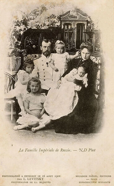 Imperial Russian Royal Family - Tsar Nicholas II