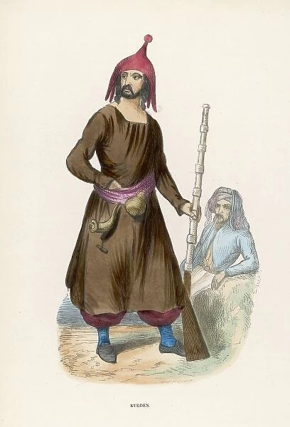 IRAN  /  KURDS C. 1840