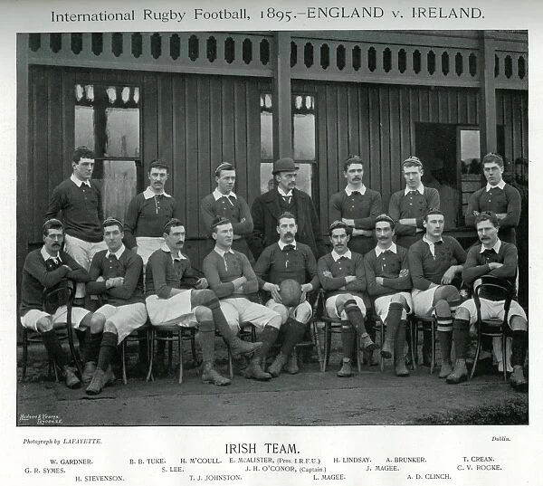 Irish International Rugby Team, 1895