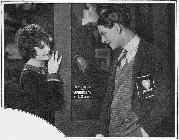 Ivor Novello and Annette Benson in Downhill (1927)
