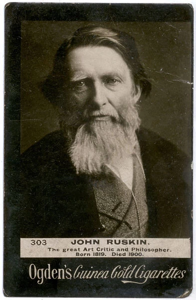 John Ruskin, English art critic, artist and philosopher