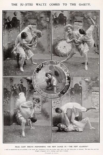 The Ju Jitsu Waltz comes to the Gaiety. Date: 1907