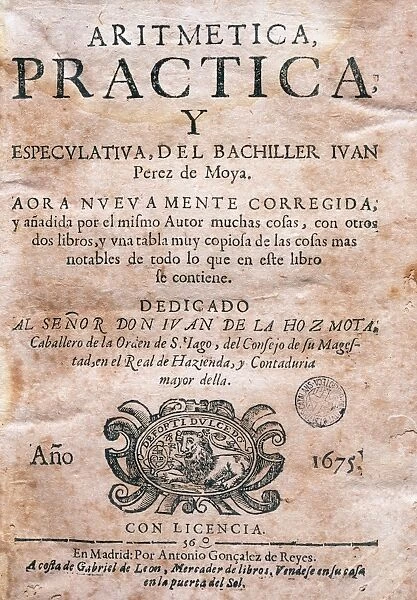 Juan Perez de Moya (1514-1595)