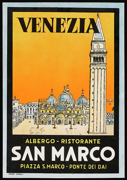 Label San Marco Venice