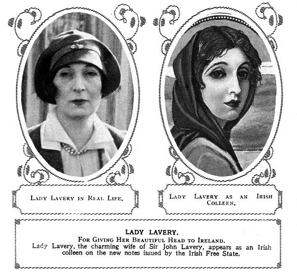 Lady Lavery Photographed and Pictured