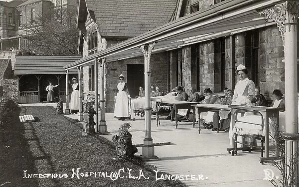Lancaster County Lunatic Asylum - staff and patients