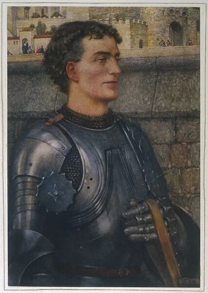 LANCELOT. Sir Lancelot goes to Guinevere as ambassador