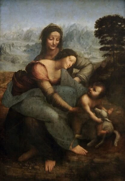 Leonardo da Vinci (1452-1519). Italian polymath. The Virgin