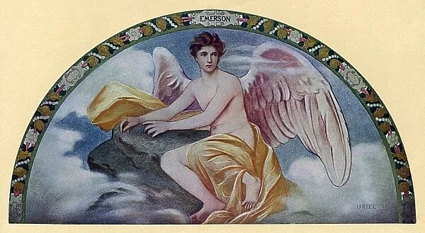 Library of Congress Mural - Emersons Uriel