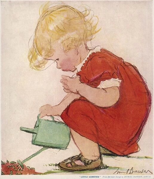 Little Gardener by Muriel Dawson