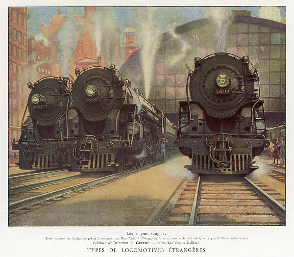 Locomotive New York to Chicago