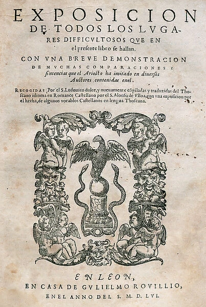 Ludovico Ariosto (1474 1533) Italian poet. Orlando Furio