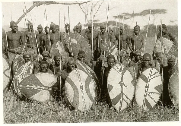 Lumbwa Spearmen, Eastern Kenya, East Africa