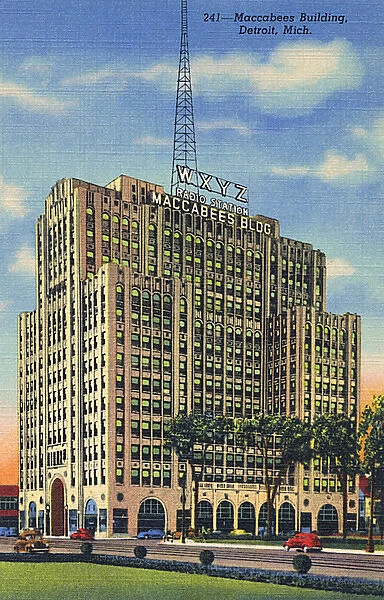 Maccabees Building, Detroit, Michigan, USA