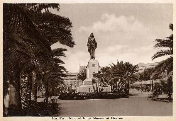 Malta - Floriana - King of Kings Monument