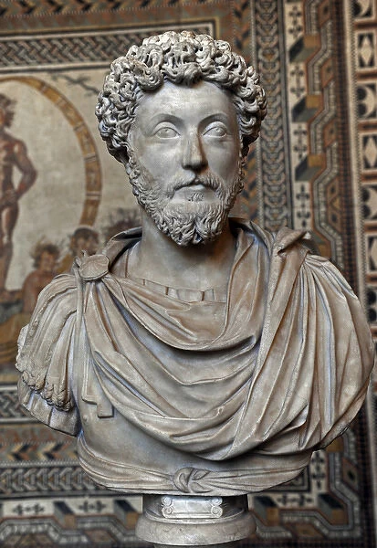 Marcus Aurelius (121-180). Roman Emperor. Bust