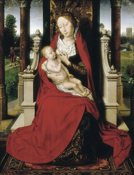 MEMLING, Hans (1433-1494). Madonna. 1475. SPAIN